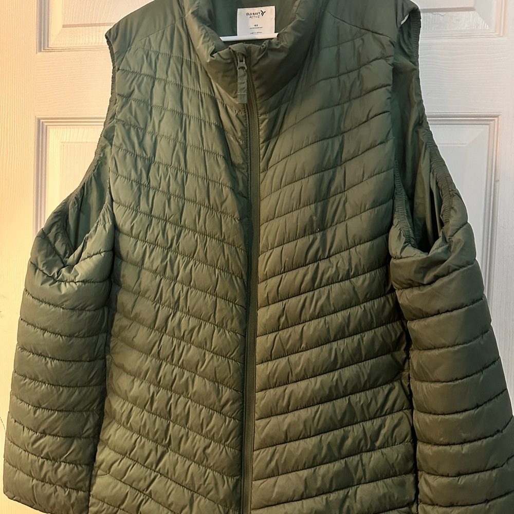 Green Puffer Jacket